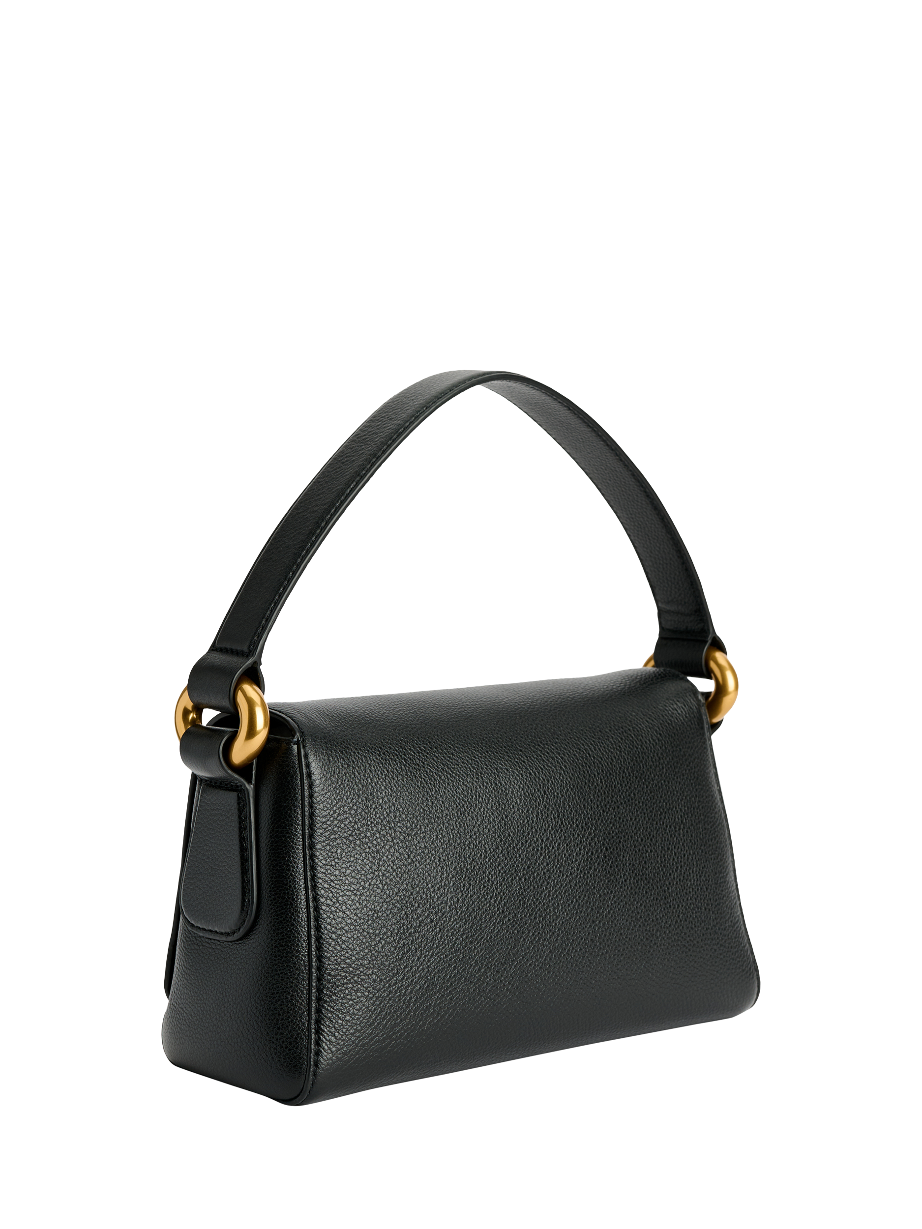 Product image 2 of 2, which shows By Malene Birger Lellie Leather Shoulder Bag, Black