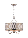Laura Ashley Allerford Pendant Ceiling Light, Satin Bronze