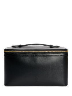 By Malene Birger Aya Beauty Cosmetics Case, Black, Black