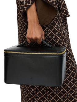 By Malene Birger Aya Beauty Cosmetics Case, Black - view 2, Black