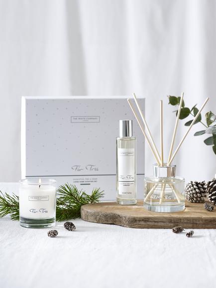 The White Company Fir Tree Home Fragrance Gift Set - view 2, White