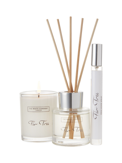 The White Company Fir Tree Mini Scent Set, White