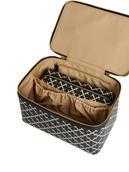 By Malene Birger Beauty Cosmetics Case, Black - view 2, Black