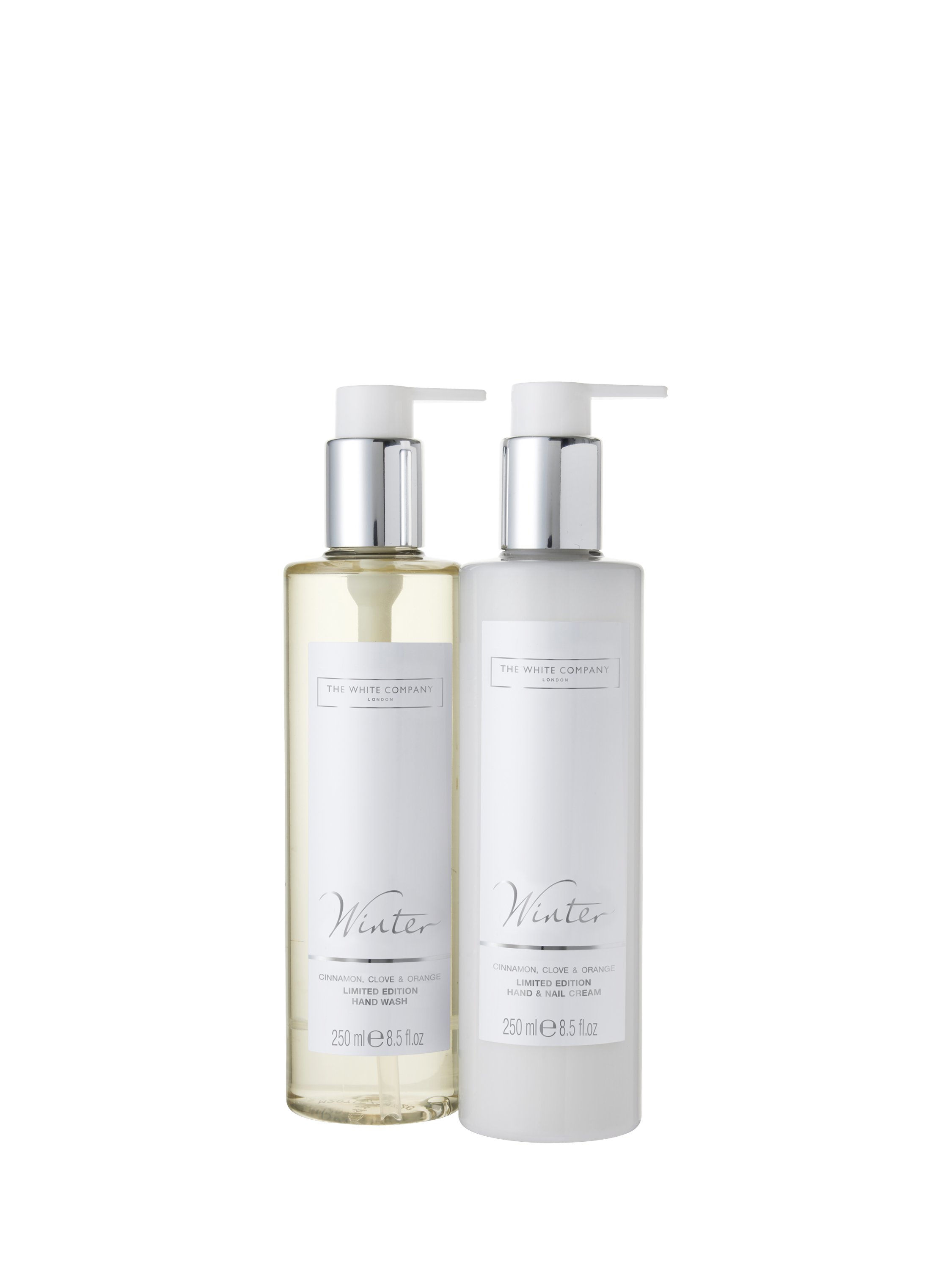 Product image 1 of 3, which shows The White Company Winter Hand & Nail Set