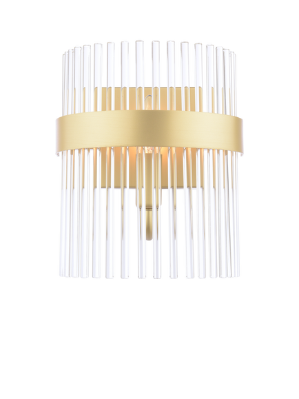 Laura Ashley Alexa Wall Light, Metallic Brass, Metallic Brass