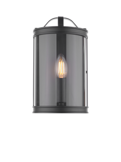 Laura Ashley Harrington Wall Light, Black