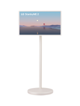 LG 27LX6TDGA StanbyME 2 LED HDR Quad HD Smart Touch Screen TV/Monitor, 27 inch with Rollable Stand, Calming Beige