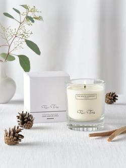 The White Company Fir Tree Scented Candle - view 2, White