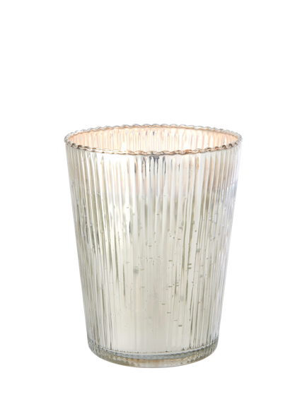 The White Company Winter 2 Wick Candle in Glass Holder, White
