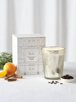 The White Company Winter 2 Wick Candle in Glass Holder - view 2, White