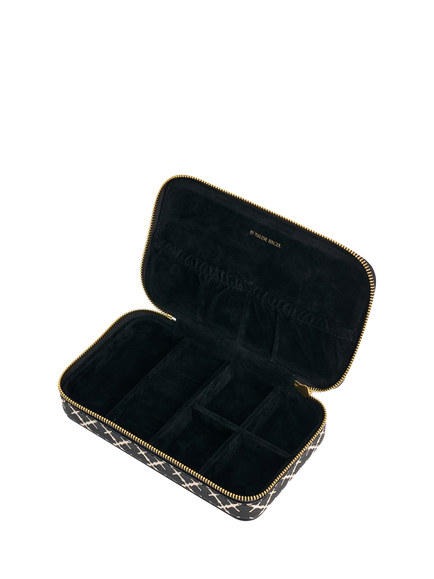 By Malene Birger Bae Cher Jewellery Case, Black - view 2, Black