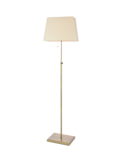 Laura Ashley Bartley Floor Lamp, Antique Brass, Antique Brass