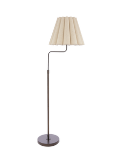 Laura Ashley Holwell Floor Lamp, Metallic Bronze, Metallic Bronze