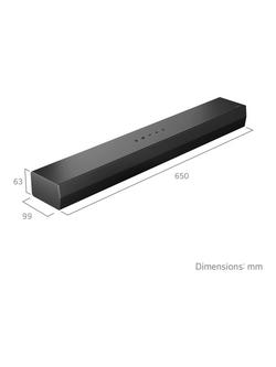 LG US20A Bluetooth All-in-One Soundbar, Black - view 2, Black