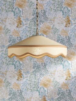 Laura Ashley Buckenham Rattan Effect Pendant Ceiling Light, Natural - view 2, Natural Natural