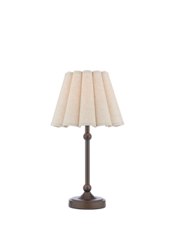 Laura Ashley Holwell Table Lamp, Antique Bronze, Metallic Bronze