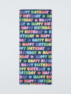 John Lewis Happy Birthday Tissue Paper, Multi, Multi