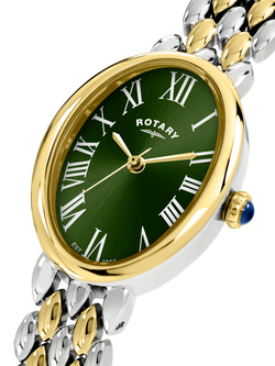 Rotary RLB10025/24 Women's Heritage Astoria Bracelet Strap Watch, Multi - view 2, Multi