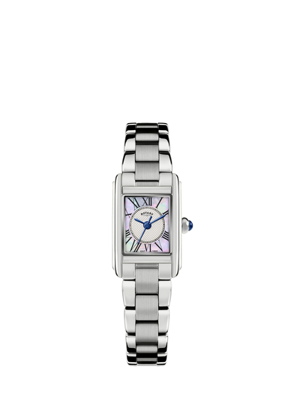 Rotary RLB10027/70 Women's Heritage Astoria Bracelet Strap Watch, Silver, Silver