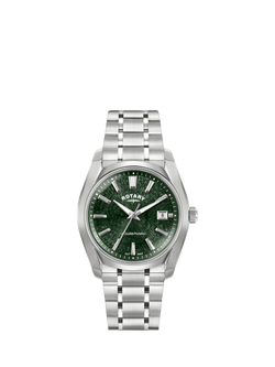 Rotary RGB10011/24 Men's Lumen Bracelet Strap Watch, Silver, Silver