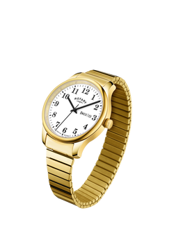 Rotary GB05762/18 Men's Heritage Altera Bracelet Strap Watch, Silver & Gold - view 2, Silver & Gold