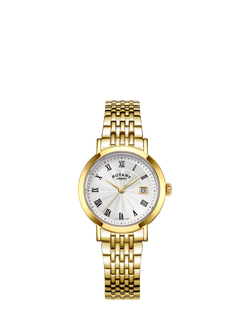 Rotary LB05423/01 Women's Bracelet Strap Watch, Silver