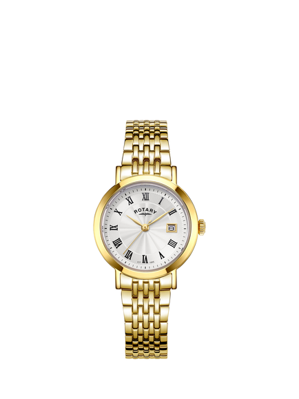 Rotary LB05423/01 Women's Bracelet Strap Watch, Silver