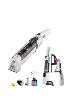 Shark StainForce HX100UKT Cordless Stain-Destroying Spot Cleaner, White, White
