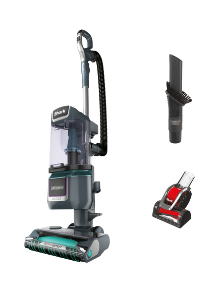 Shark LA791UKT Detect XL Anti Hair Wrap Plus Vacuum Cleaner, Teal / Silver, Teal / Silver