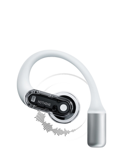 Nothing Ear (open) Bluetooth True Wireless Open-Ear Headphones, White - view 2, White