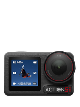 DJI Osmo Action 5 Pro Action Camera, 4K, 40MP, Adventure Combo, Black