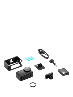 DJI Osmo Action 5 Pro Action Camera, 4K, 40MP, Standard Combo, Black - view 2, Black