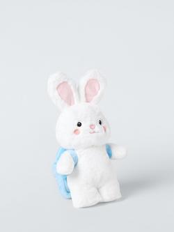 John Lewis Daisy the Bunny Plush Soft Toy, White, White