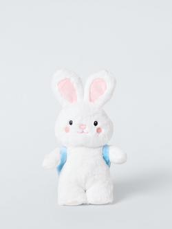 John Lewis Daisy the Bunny Plush Soft Toy, White - view 2, White