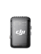 DJI Mic 2 Wireless Microphone (2TX & 1RX) with Charging Case, Black