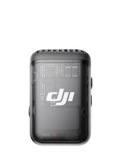 DJI Mic 2 Wireless Microphone (2TX & 1RX) with Charging Case, Black, Black