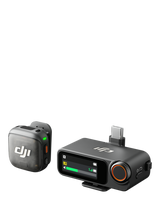 DJI Mic 3 Wireless Microphone (1TX & 1RX), Black