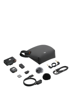 DJI Mic 3 Wireless Microphone (1TX & 1RX), Black - view 2, Black