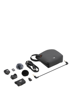 DJI Mic Mini Wireless Microphone (1TX & 1RX), Black - view 2, Black