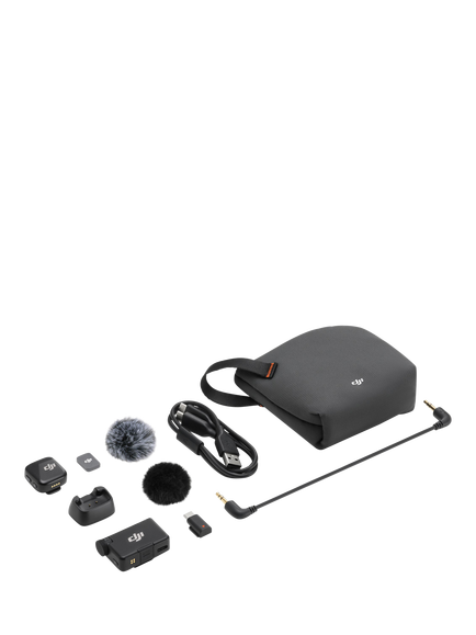 DJI Mic Mini Wireless Microphone (1 TX & 1 RX), Black - view 2, Black
