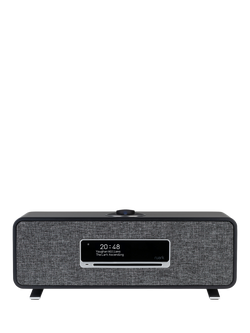 Ruark R3S DAB/DAB+/FM/Internet Radio & CD Bluetooth Wi-Fi Wireless All-In-One Music System - view 2, Charcoal