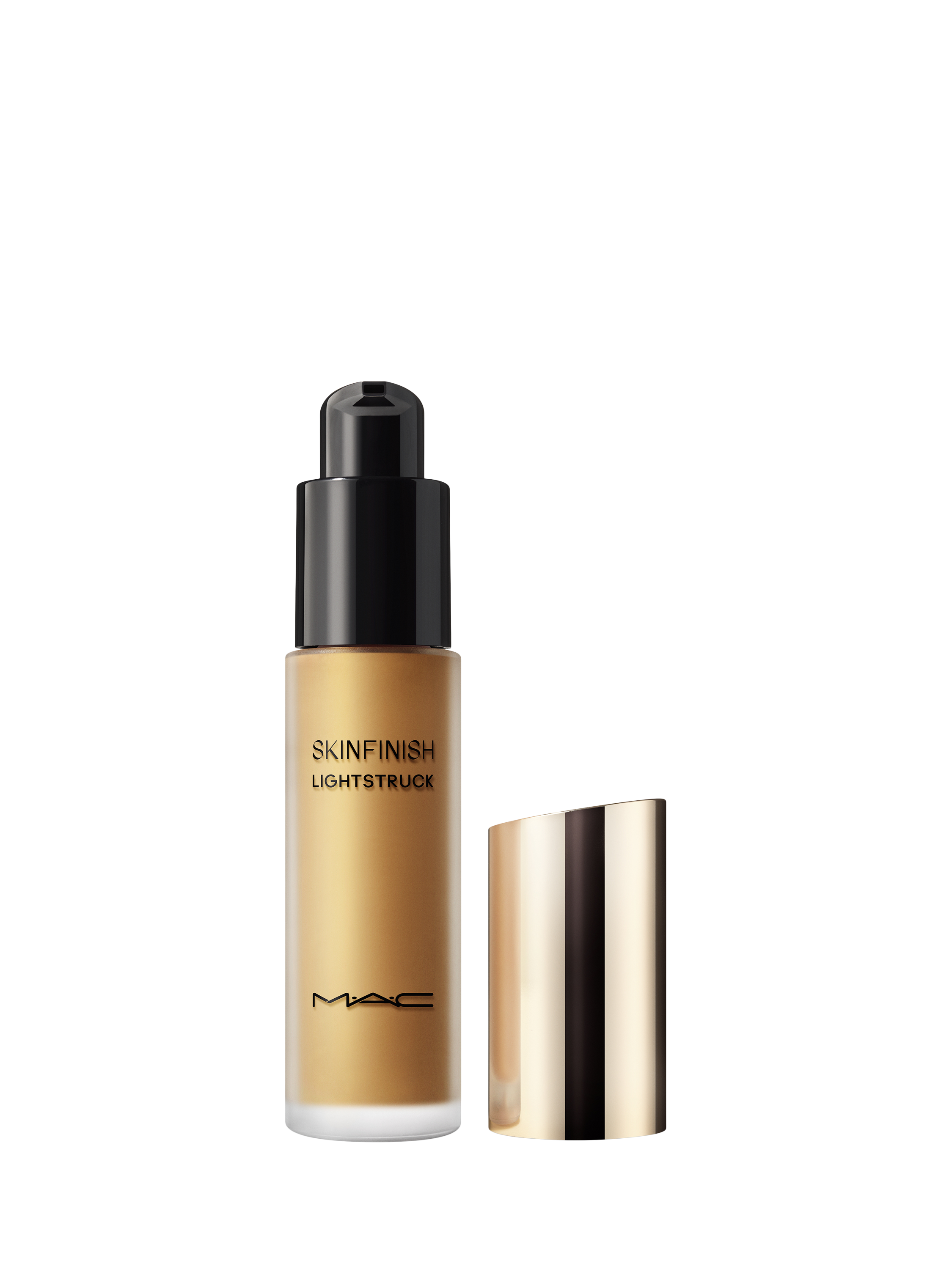 Product image 1 of 4, which shows MAC Skinfinish Lightstruck Liquid Highlighter, Extra Ordinary