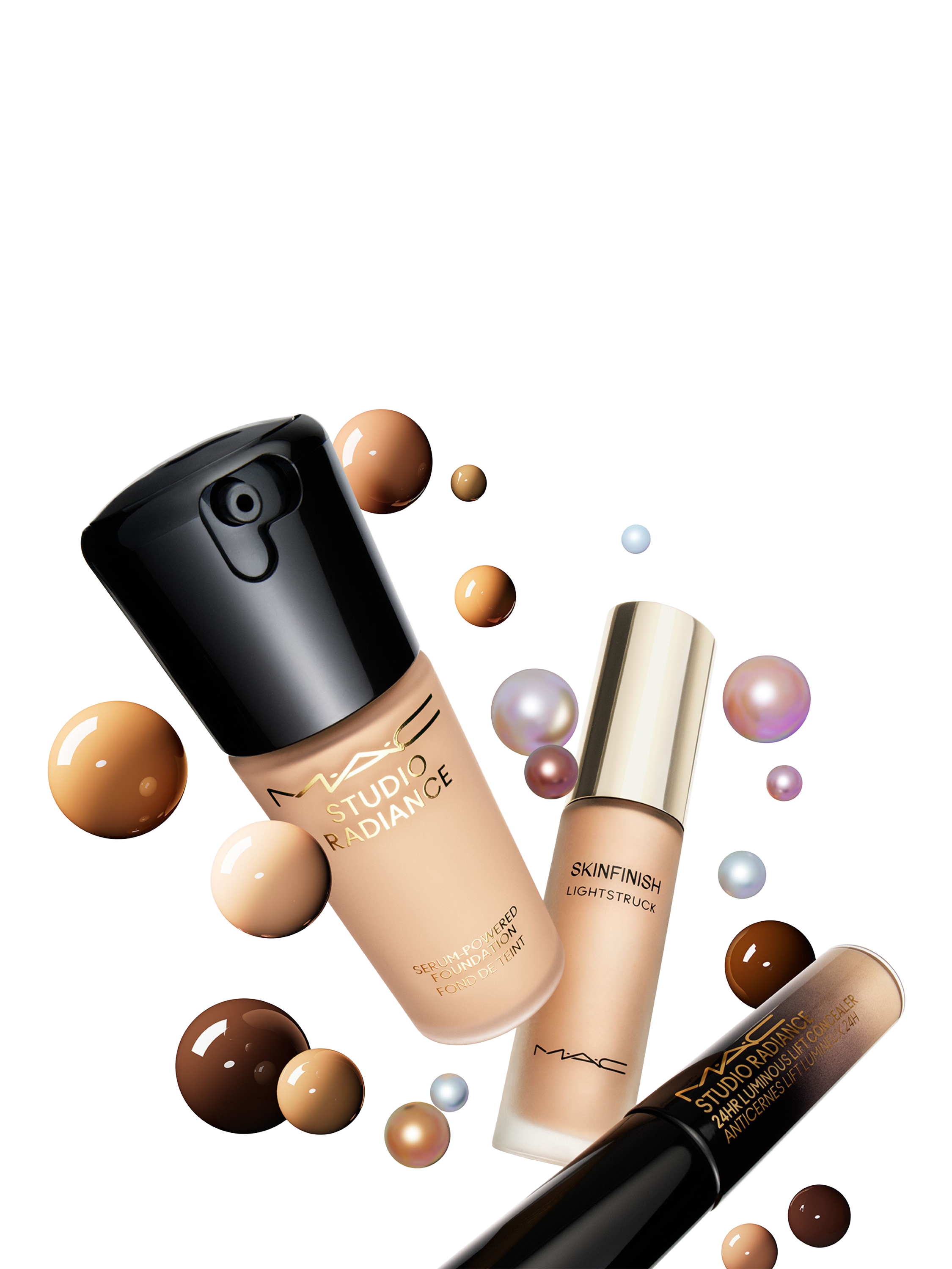 Product image 4 of 4, which shows MAC Skinfinish Lightstruck Liquid Highlighter, Glacial