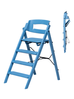 KAOS Klapp Highchair, Swedish Blue, Swedish Blue