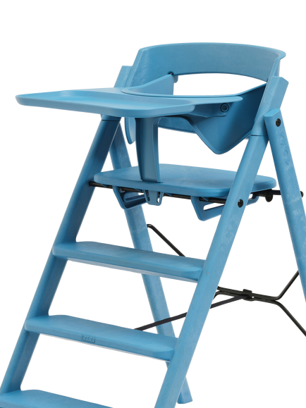 KAOS Klapp Safety Rail & Tray, Swedish Blue - view 2, Swedish Blue