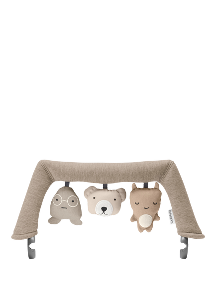 BabyBjörn Soft Friends Bouncer Toy, Neutrals
