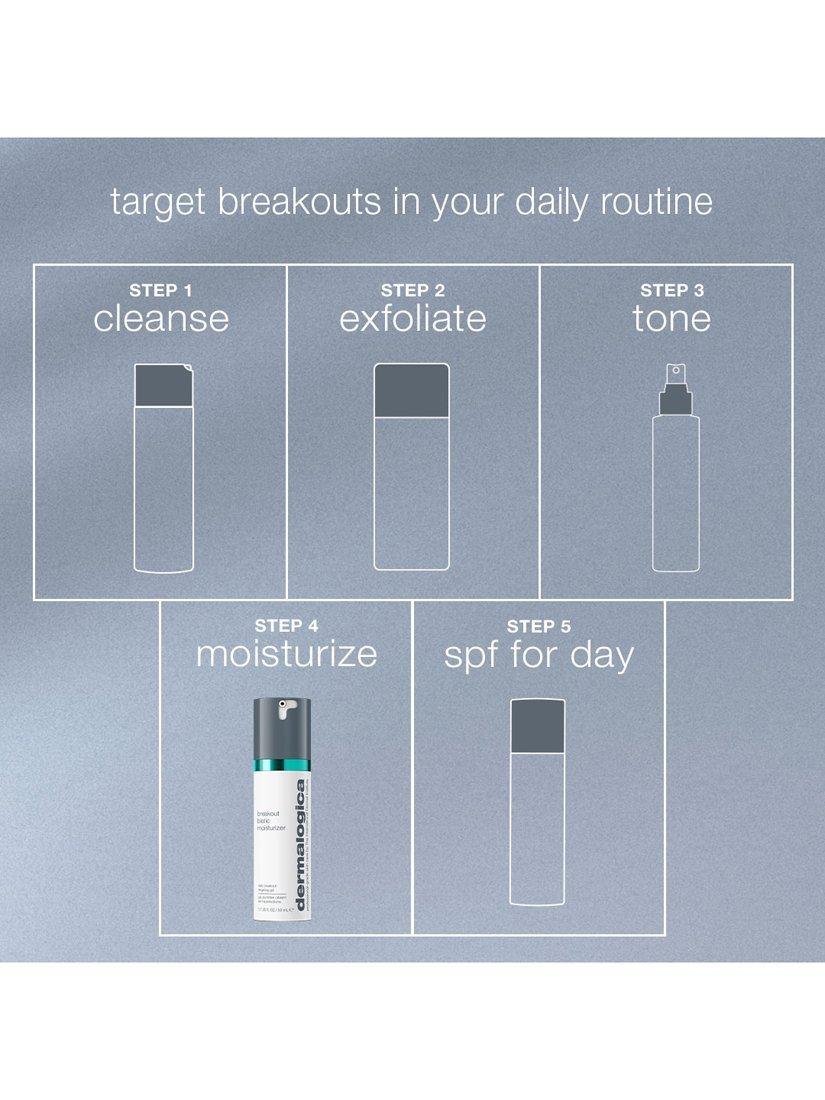 Product image 8 of 9, which shows Dermalogica Breakout Biotic Moisturiser, 50ml