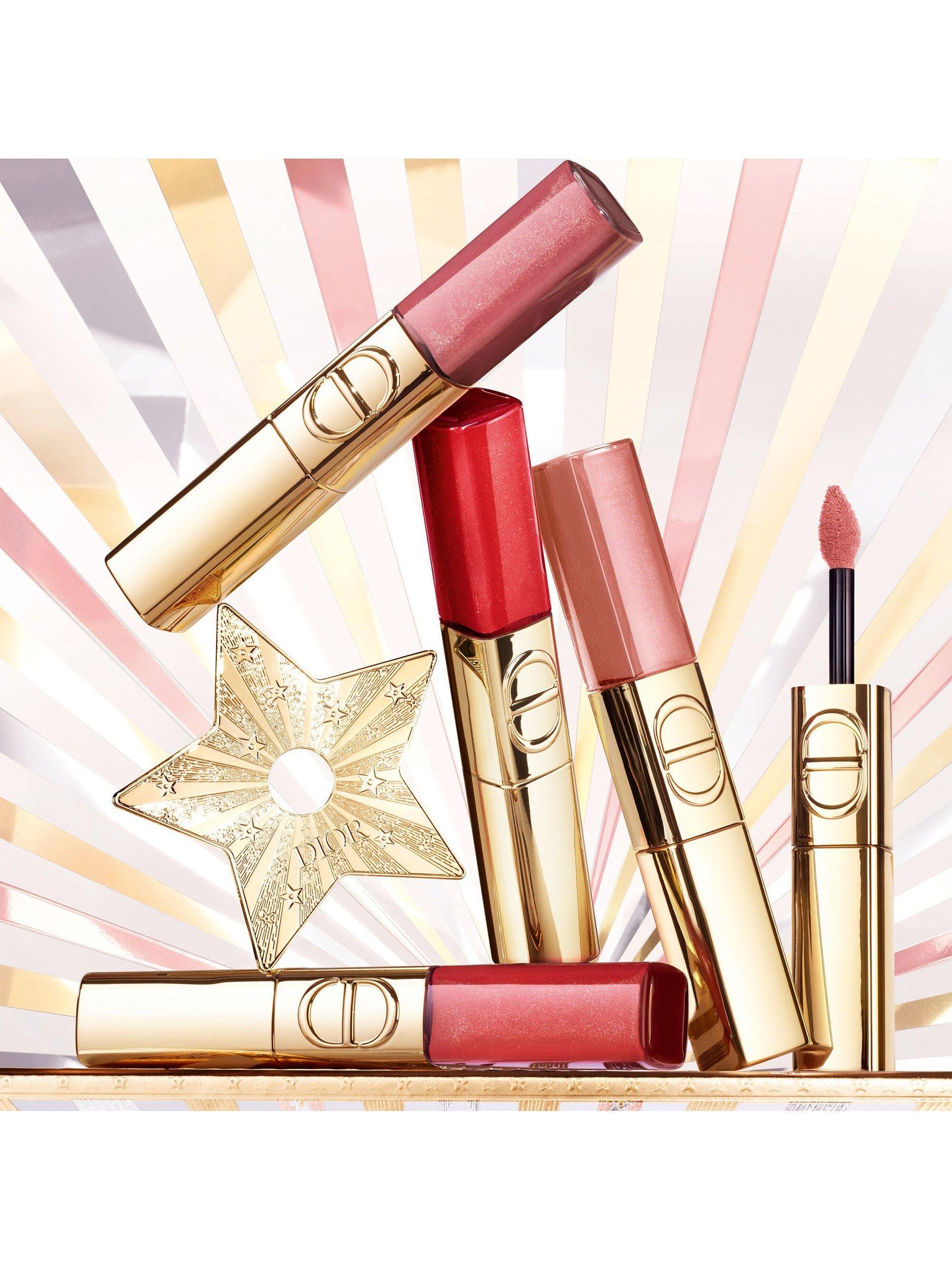 Product image 6 of 6, which shows DIOR Rouge Dior Sequin Liquid Duo Holiday Limited Edition, 100 Spectacular Nude