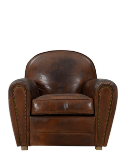 Halo Club Leather Armchair, Classic Cognac, Classic Cognac