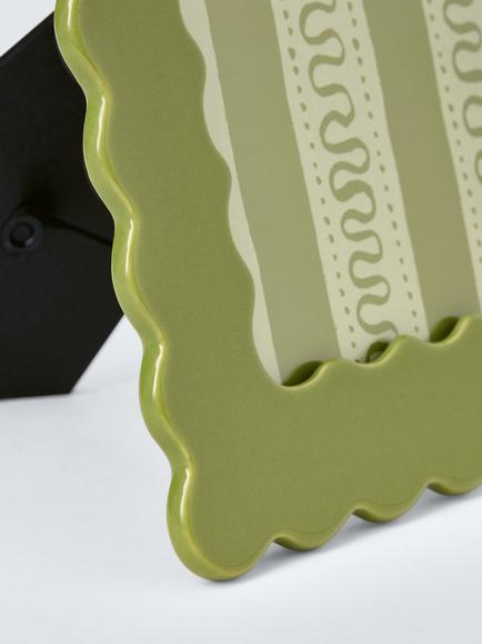 John Lewis Archive Wave Photo Frame, Green - view 2, Green